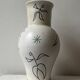 Large white vase decorated with stylised women Cérart Monaco, dlg Matisse 1950