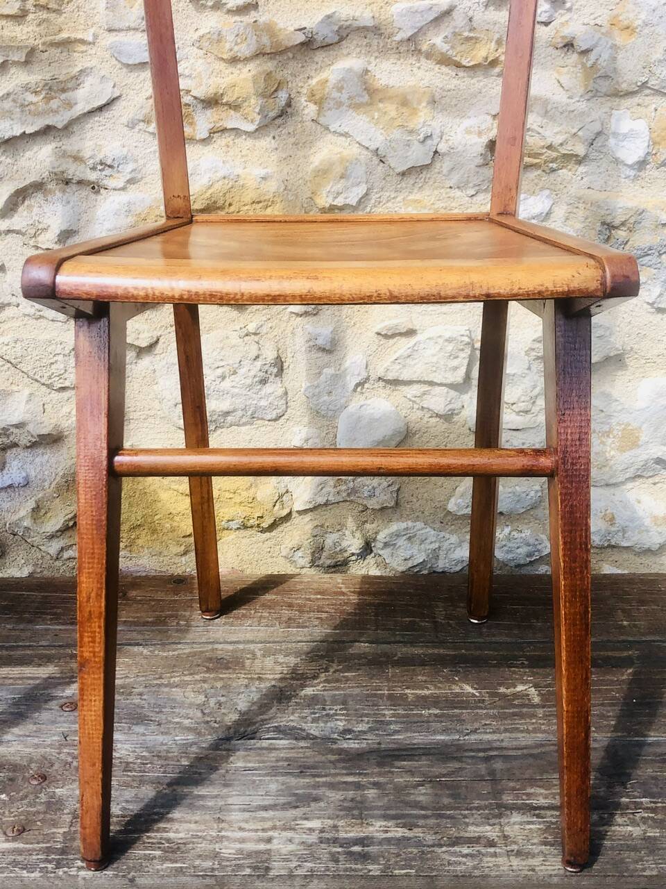 Pair of vintage bistro chairs, Stella Luterma, Circa 60'