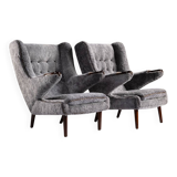 Pair of Eda lounge chairs