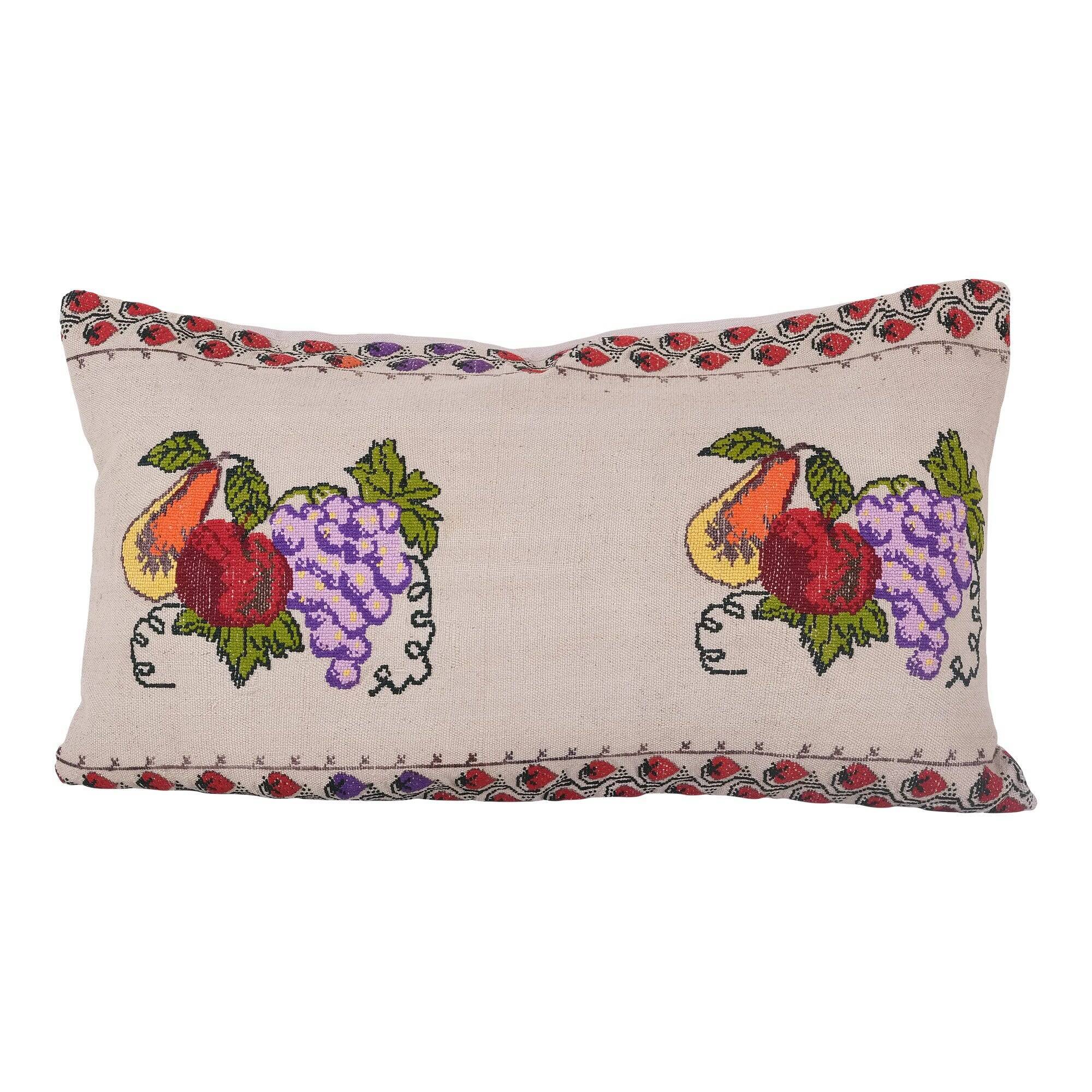 Vintage kilim cushion cover 51x89 cm
