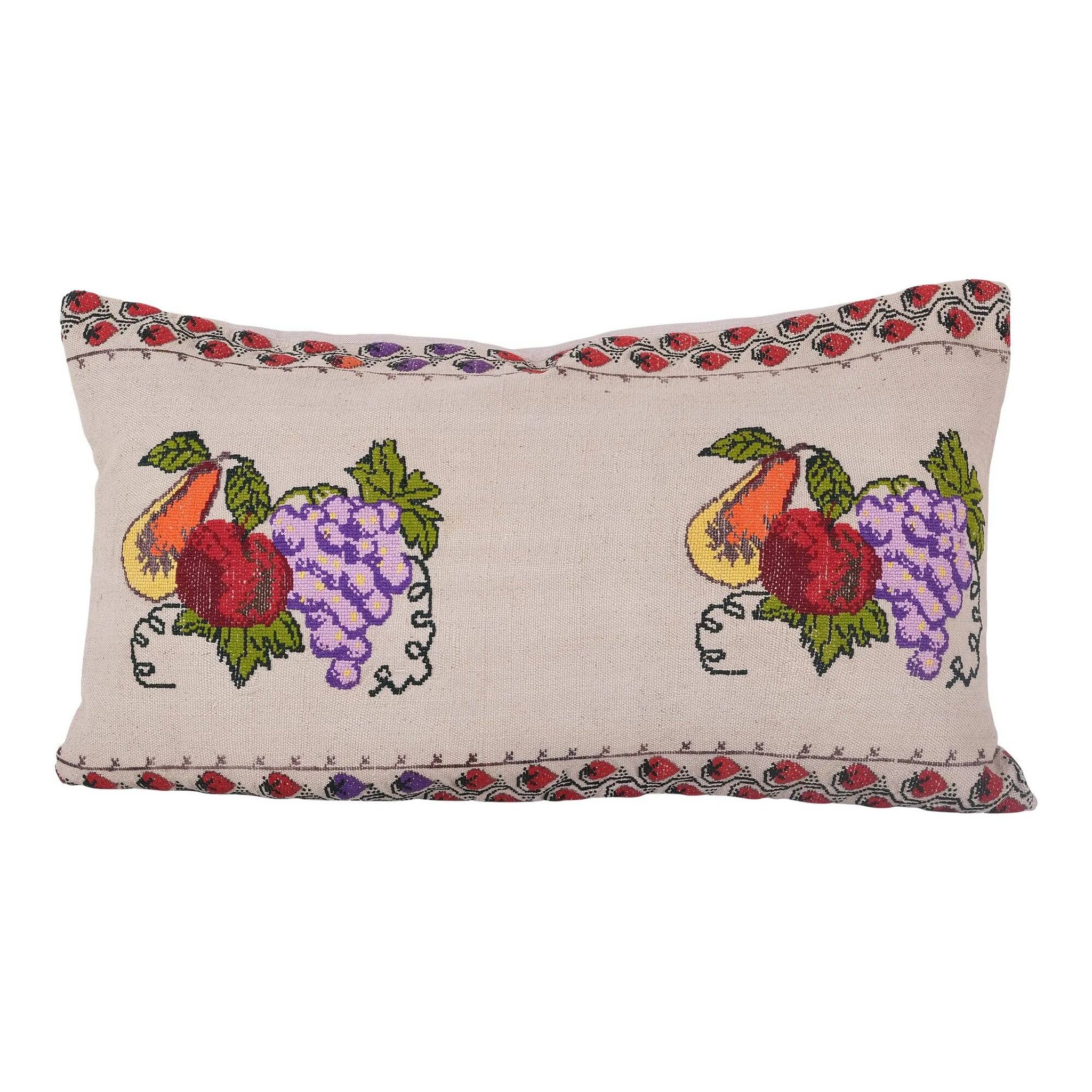 Vintage kilim cushion cover 51x89 cm