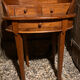 Coiffeuse vintage en bois tourné