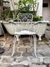 White cast iron garden chair no. 2