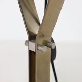 Goffredo Reggiani, Lampadaire En Acier, Marbre, Verre Acrylique Et Cuivre. Italie, C.1960