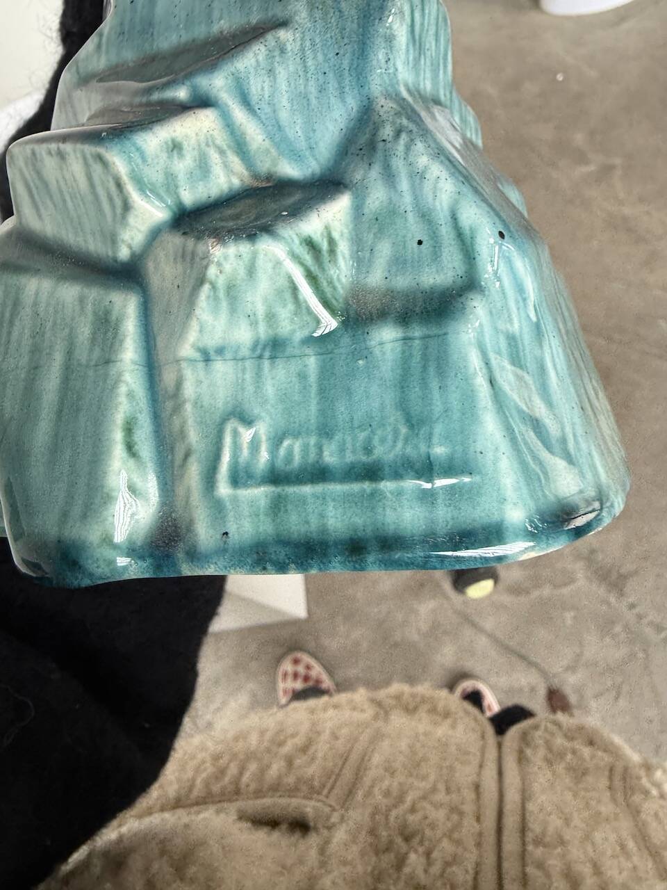 Monaco Monacera "woman" ceramic table lamp