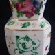 Large octagonal milk jug porcelain from Paris "Old Paris", mid-19th century.