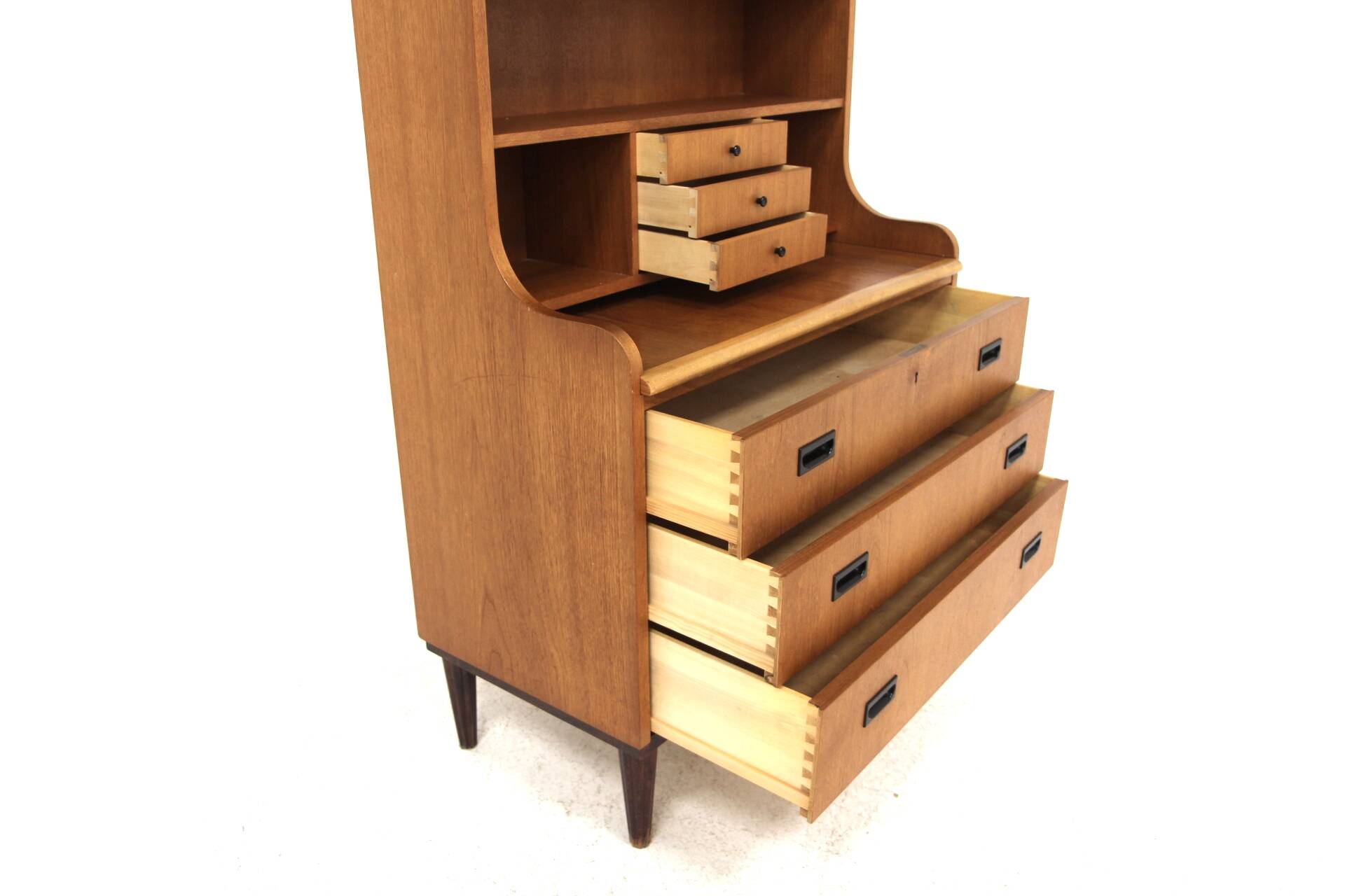 Scandinavian teak secretary, Sweden, 1960