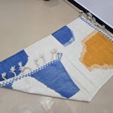 Traditional Moroccan handwoven rug 3x2 m