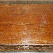 17th Century Antique Oak Commode with Two Rows of Drawers