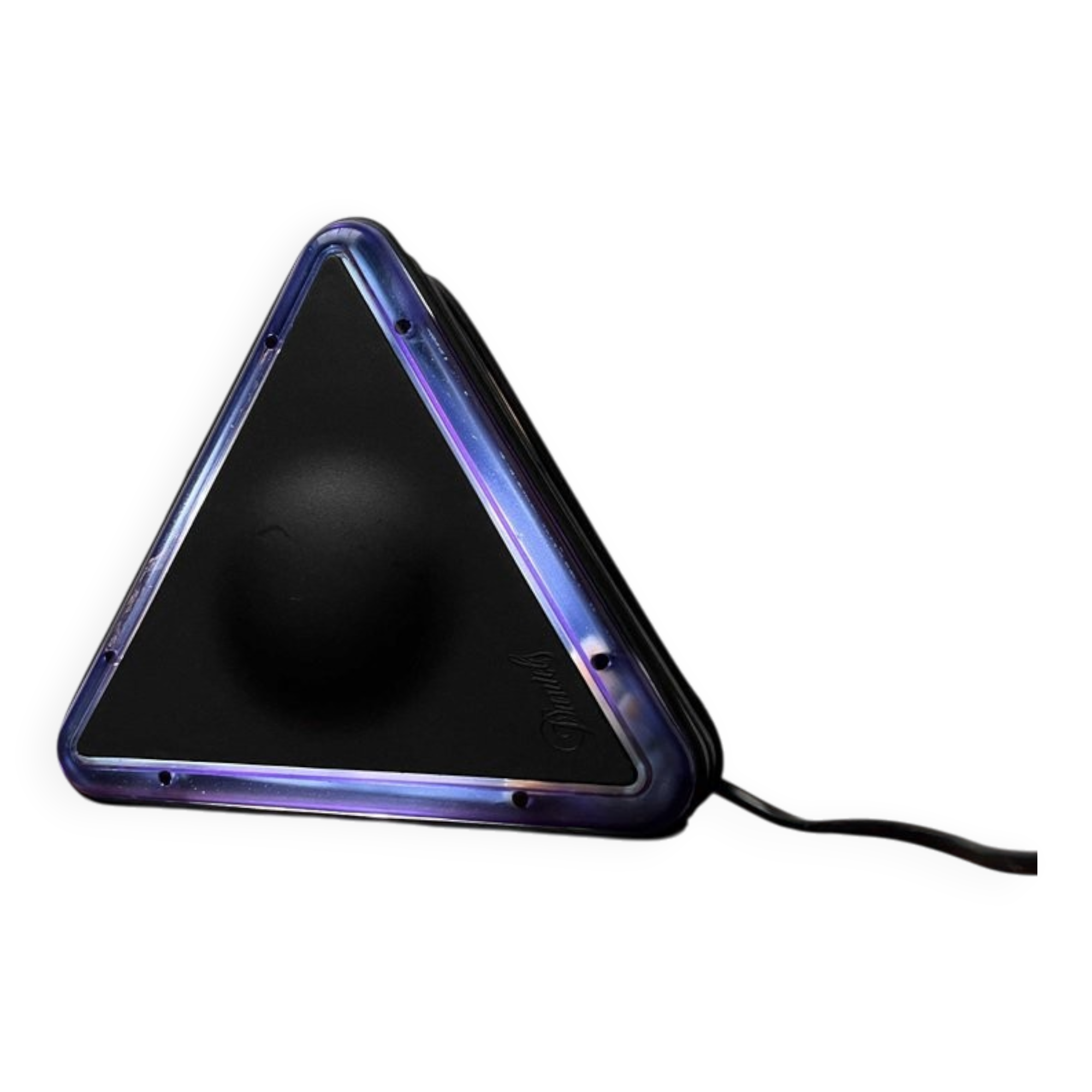 Postmodern triangular table lamp by Daniels Design for Ottika, 1980s.