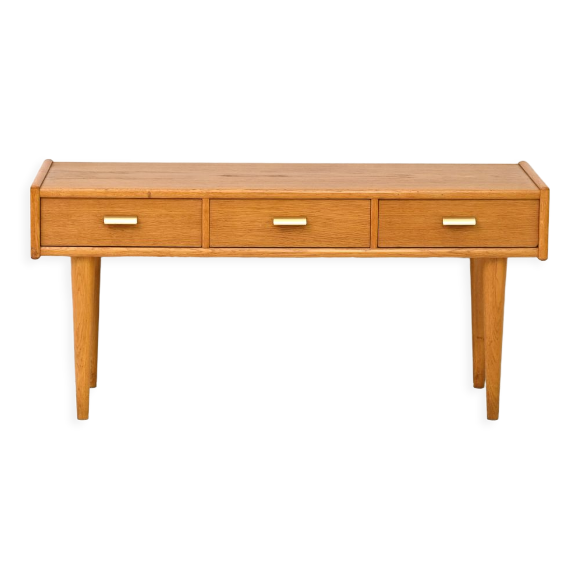 Oak entryway console