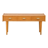 Oak entryway console