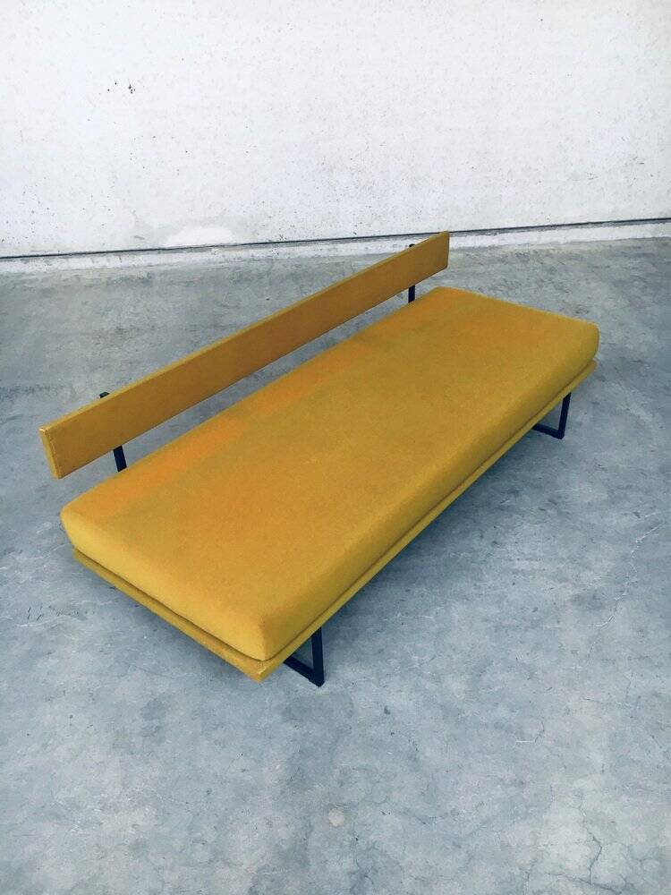Mid-Century Dutch 3-Seater Sofa Daybed, 1960s