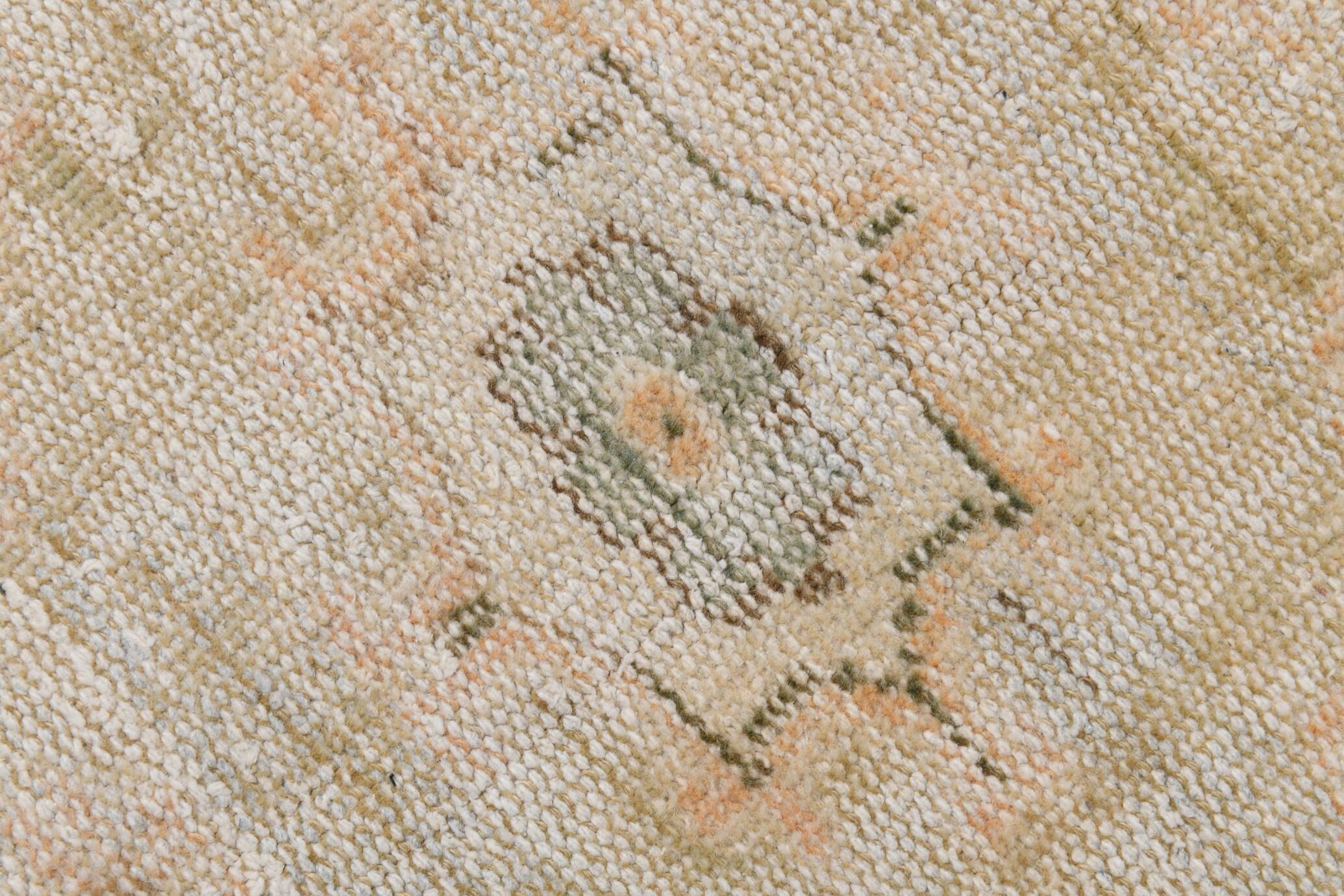 Turkish Vintage Rug, 196x288 Cm