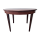 Butterfly extension teak round table