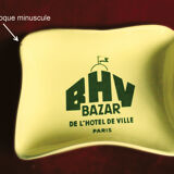 Ceramic BHV advertising ashtray