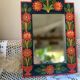 Miroir florale vintage