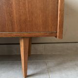 Vintage chest of drawers / sideboard from the 50s in golden oak
