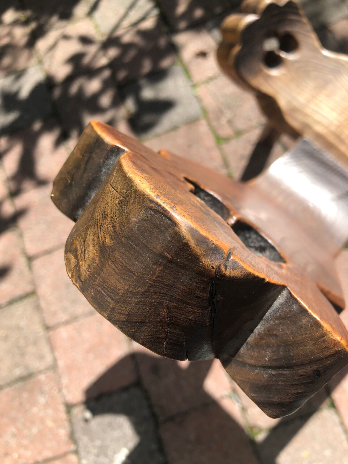 Brutalist chairs and stool