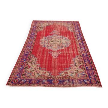 Tapis floral Oushak décoratif sku 2330