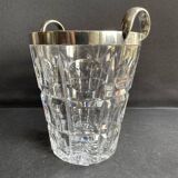 Crystal and 925 silver ice bucket – Gebrüder Deyhle
