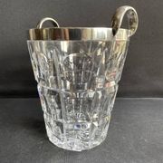 Seau à glace cristal et argent 925 – Gebrüder Deyhle