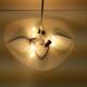 Mid-century design glass pendant/Napako, 1960's.