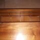 Coffee table in walnut