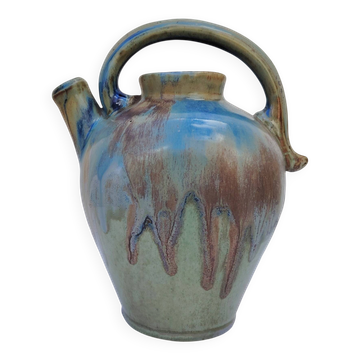 Ceramic pitcher, Vallauris, Gilbert Métenier, vintage