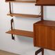 Modular Scandinavian wall library – Blindheim Møbelfabrik – 1960