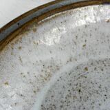 Poterie de la vallée noire : deux plats en grès émaillé