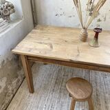 4m XXL pine and oak farmhouse table