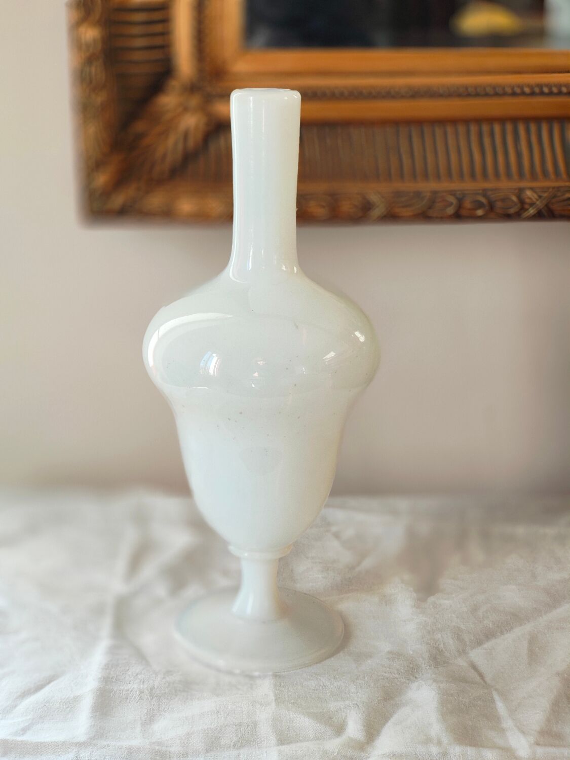 Sèvres opalescent soliflore vase