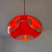 Lampe pendentif UFO à yeux de bug orange – Massive