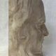 Vintage plaster head " Claude Bernard "