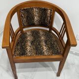 1930 art deco office armchair