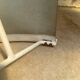 David Weeks armchair in leather design 1990 vintage