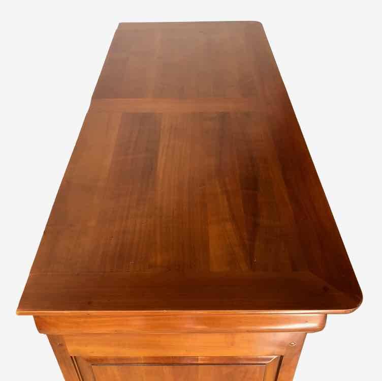 Louis Philippe 4-drawer chest of drawers in cherry wood