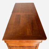 Louis Philippe 4-drawer chest of drawers in cherry wood