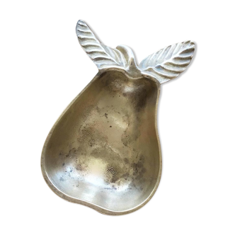 Vintage brass pear cup