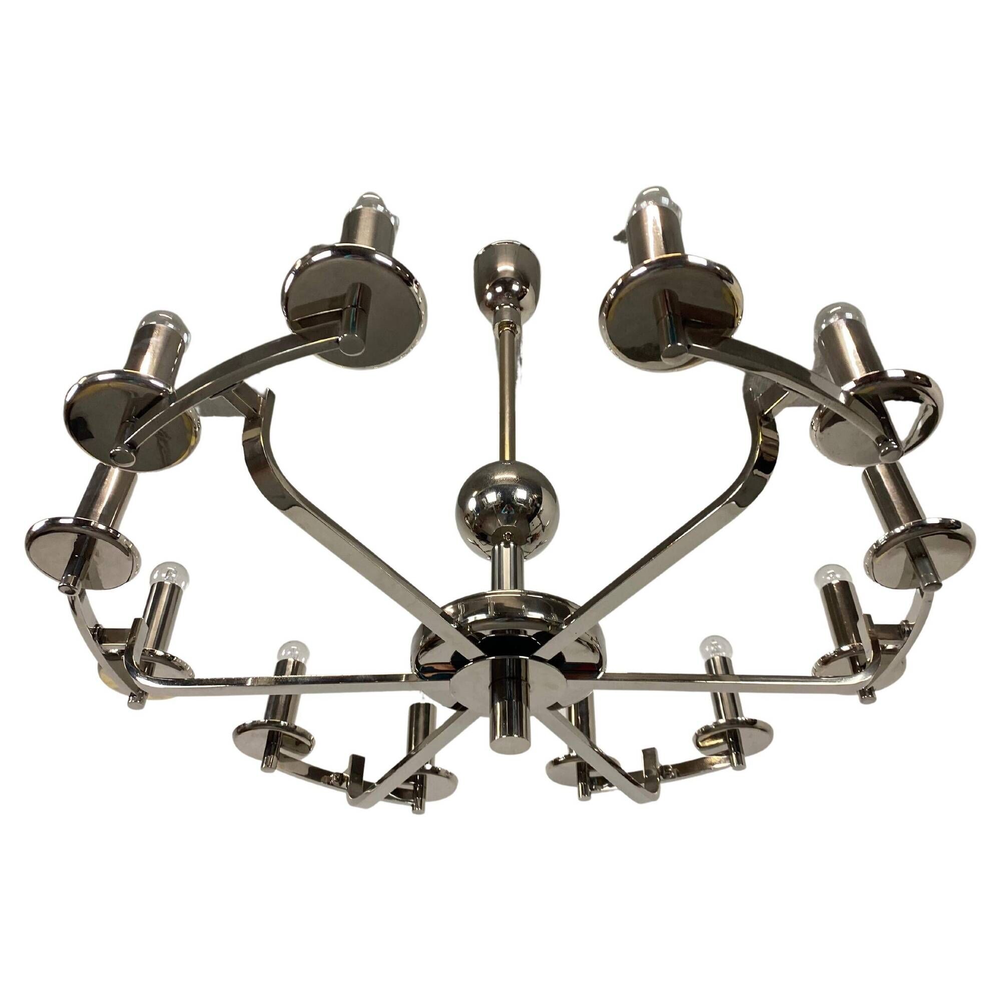 Lustre et 2 appliques Bauhaus