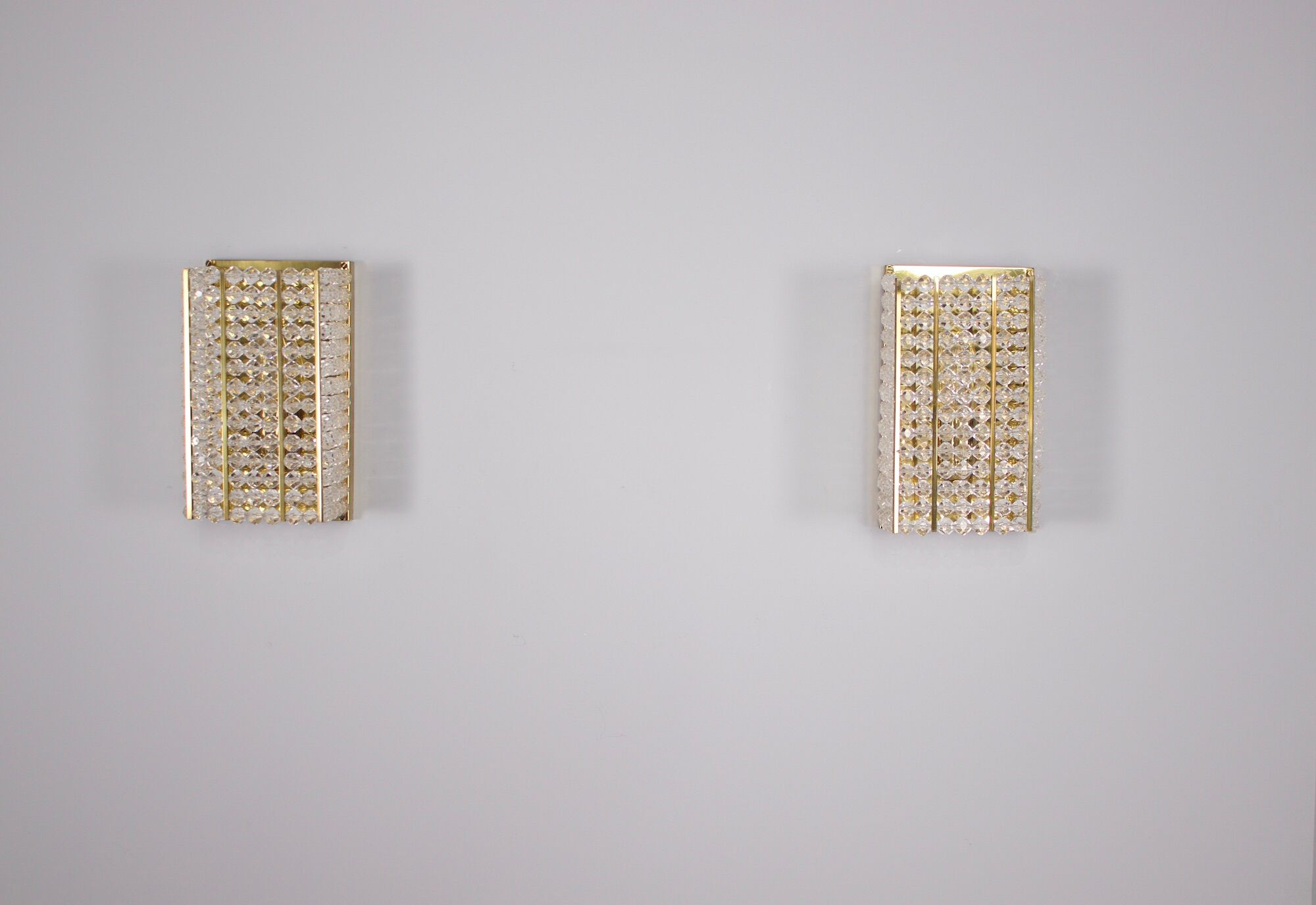 Rhinestone sconces "Bead bag"