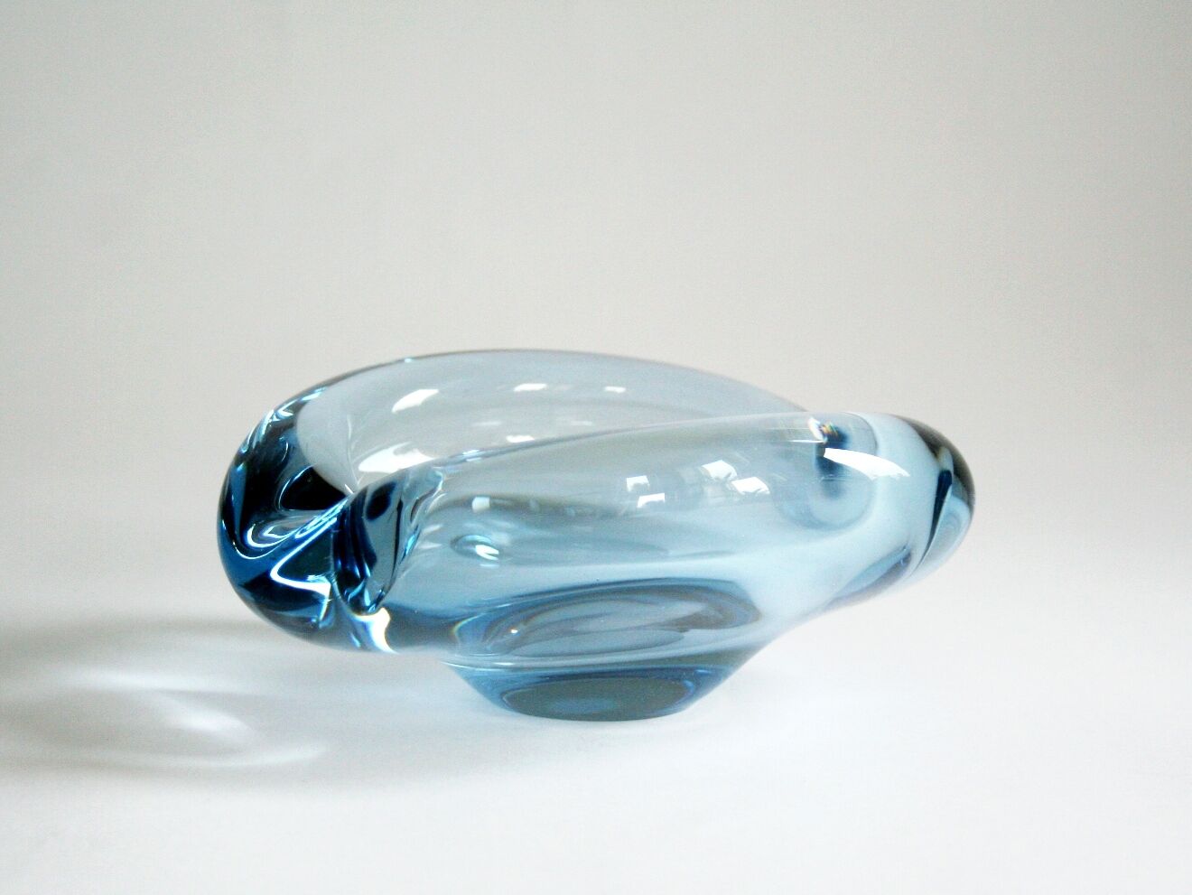 Vintage danish ashtray by Per Lütken for Holmegaard