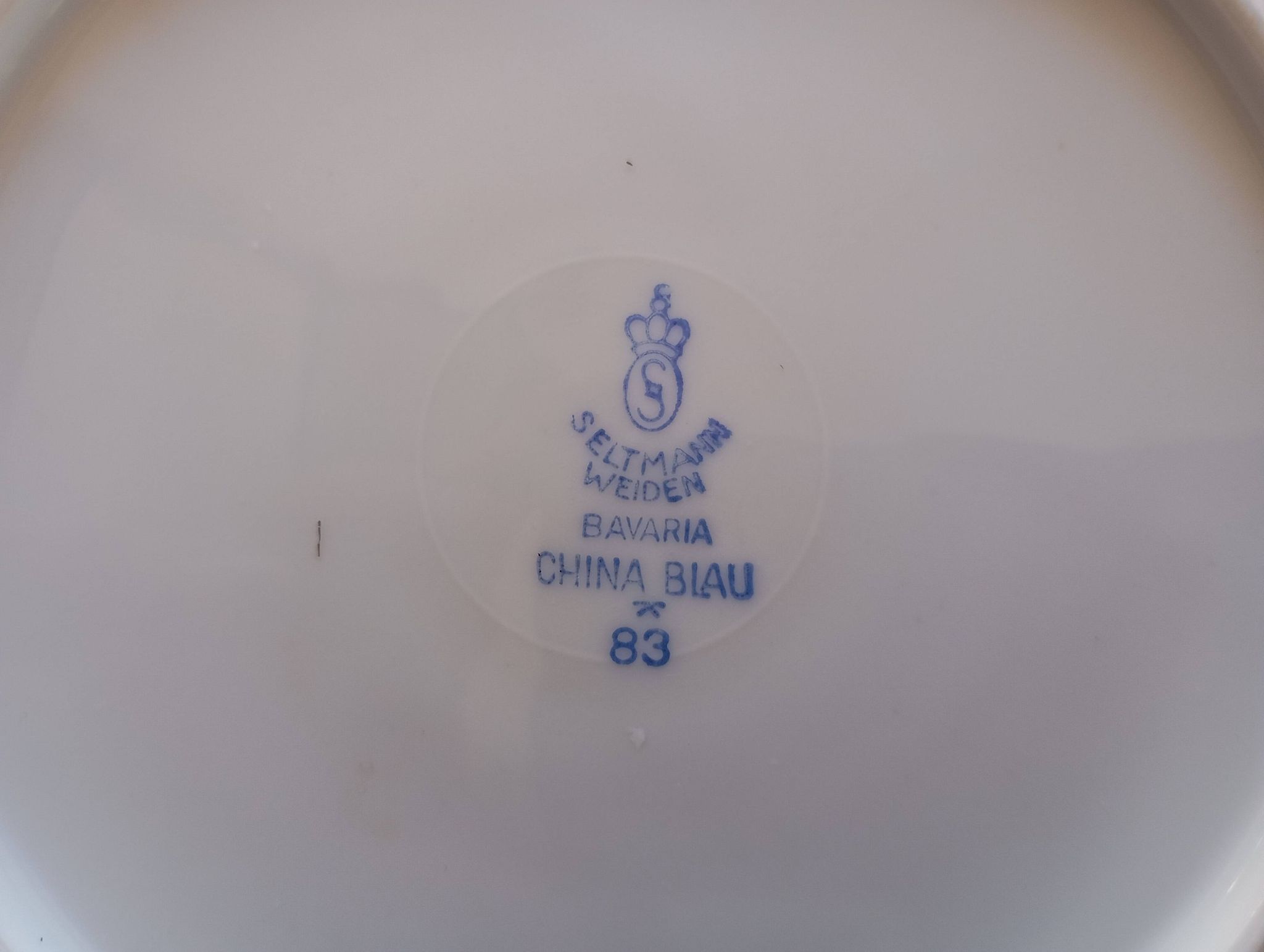 Trios 'China Blau' Seltmann Weiden (Bavaria)