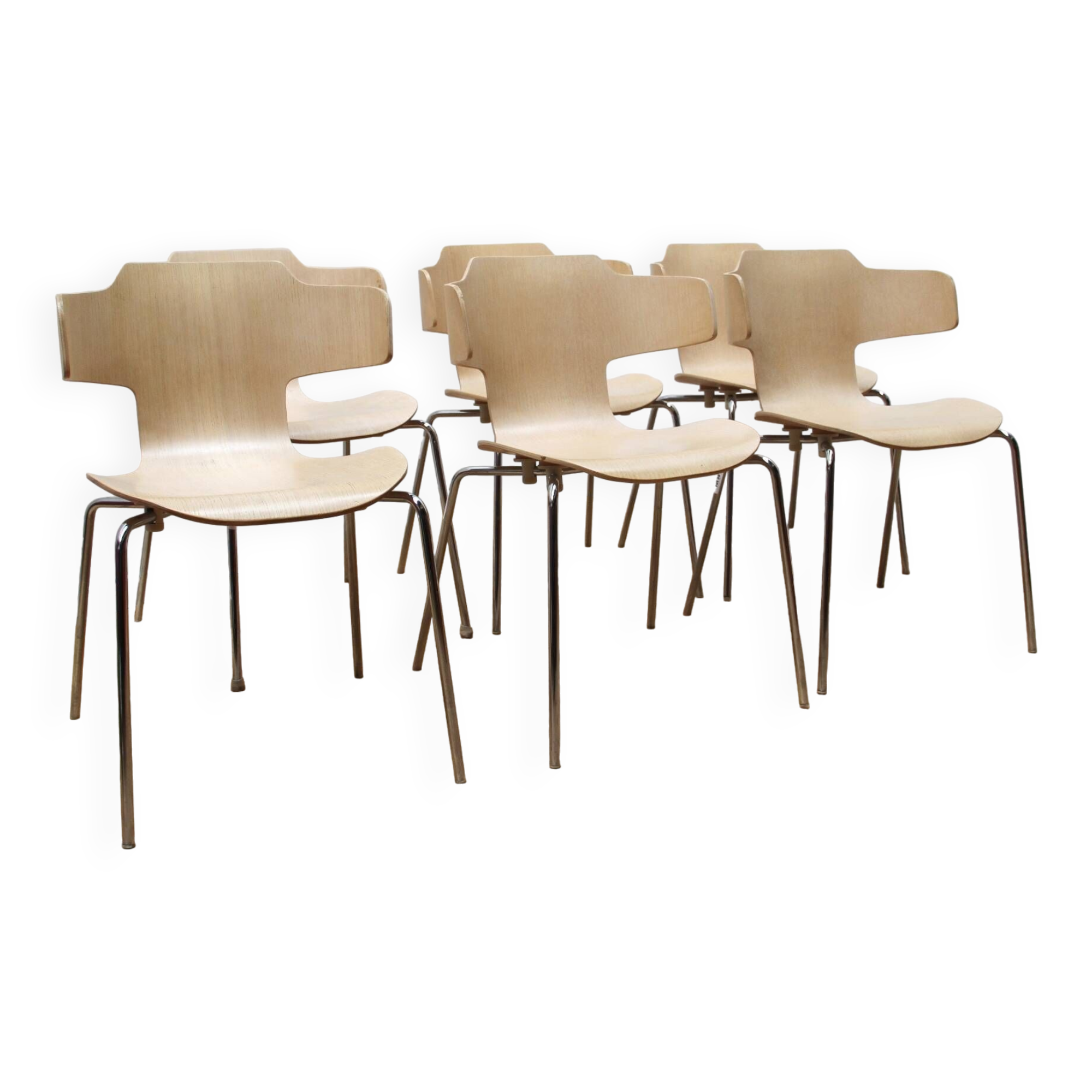 Set of 4 Mobles 114 chairs