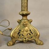 Suite of 3 candle picnic mounted in lamp