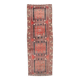 Antique Classic Red Black Persian Runner Rug, 103x287Cm