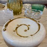 Empty pocket in Longwy earthenware