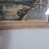 Lithograph Marius Girard
