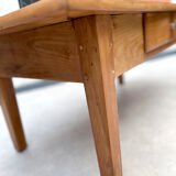 Solid elm coffee table